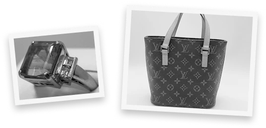 バッグや指輪